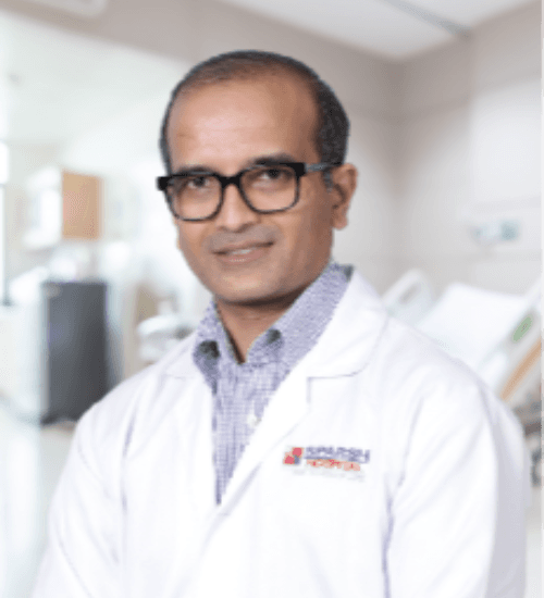 Dr. Prasanna B S - Anaesthesiology | Neuro anesthesia Airway management and bronchoscopy High-Risk & Complex Surgeries Chronic Pain Management Patient Safety and quality improvement Ultrasound guided blocks and POCUS Medical Education & Mentorship | Sarjapur Road