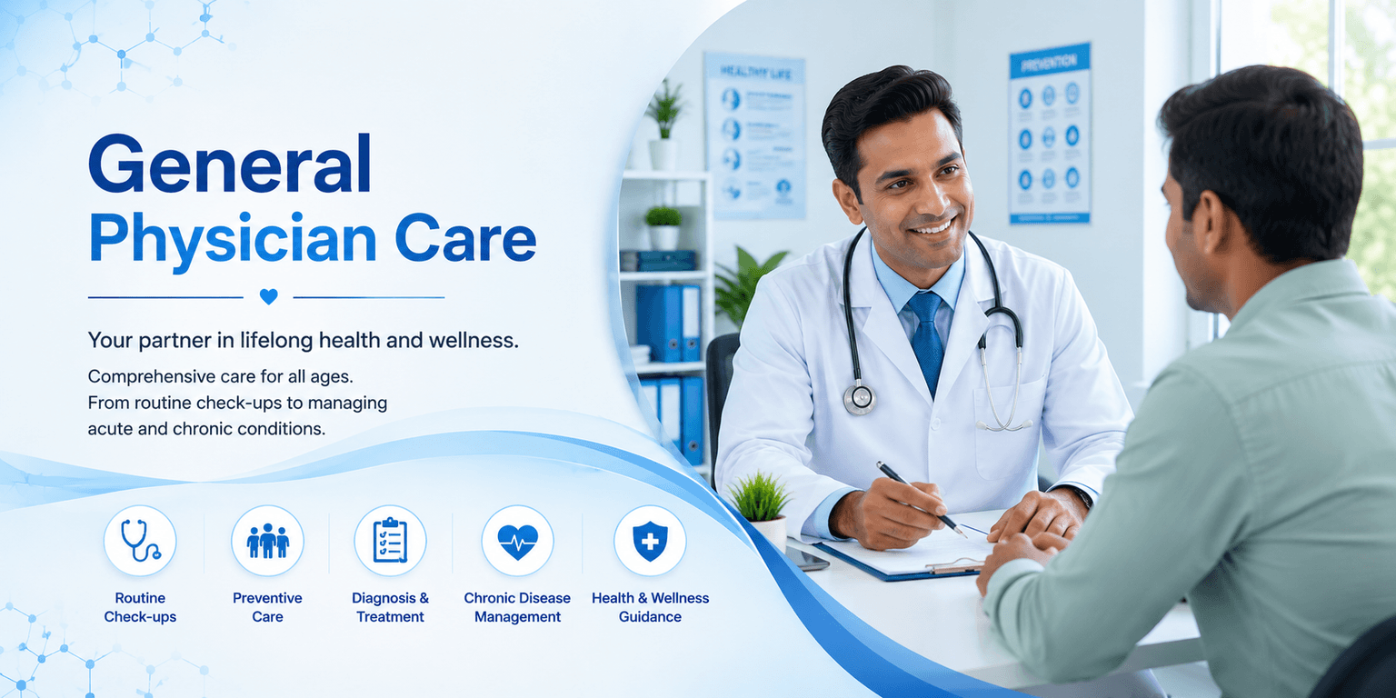 General Physician specialty banner