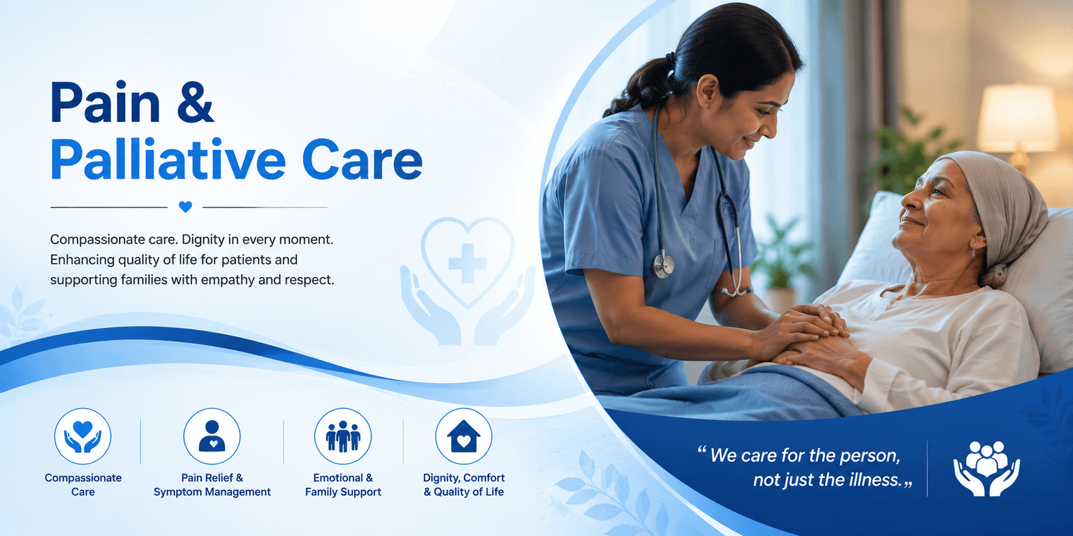 Pain and Palliative Care specialty banner
